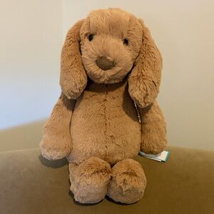 Jellycat Bashful Toffee Puppy  BNWT